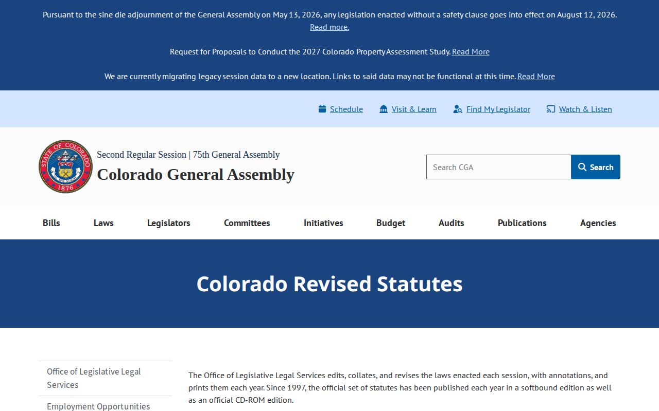 Moffat County busted mugshot records law in the Colorado Revised Statutes source